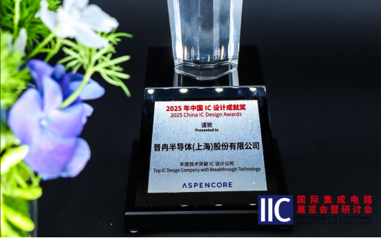 乐游棋牌半导体斩获IIC 2025年度技术突破奖！用芯定义未来(图1)